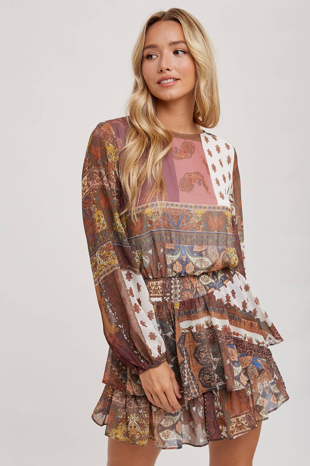 Falling for Me Romper - White