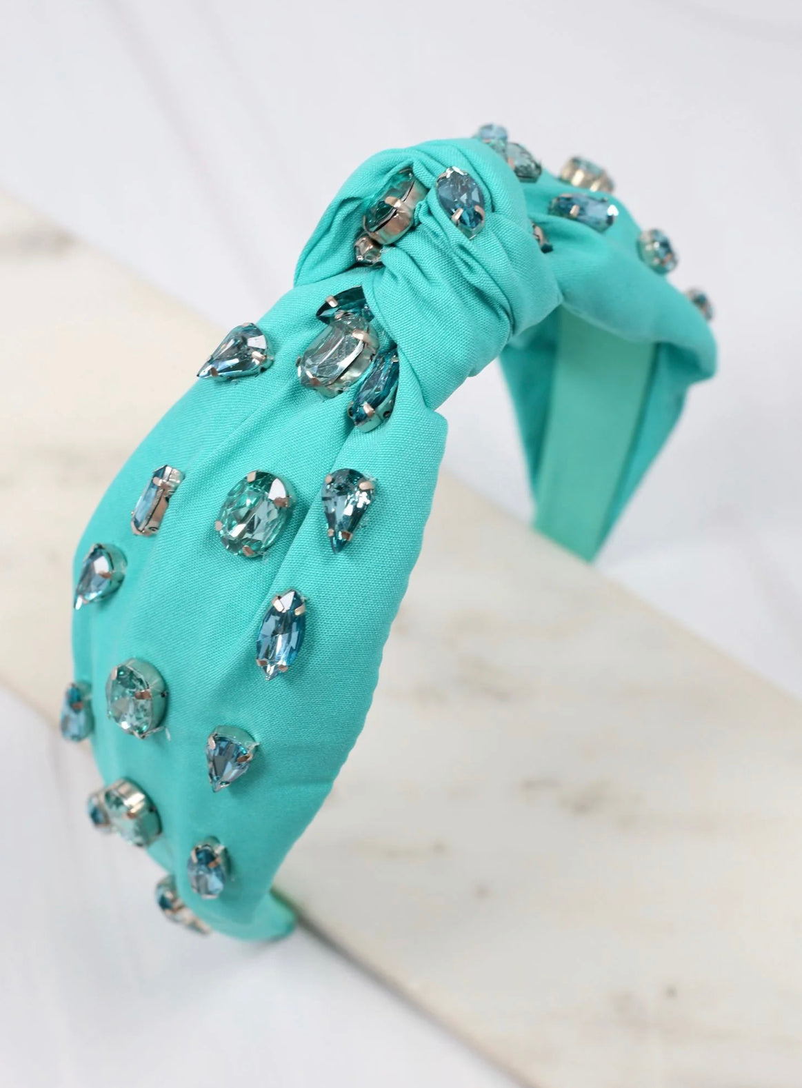 Turquoise Jeweled Headband