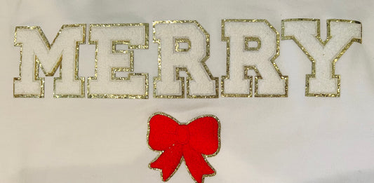 Merry Sweatshirt- White
